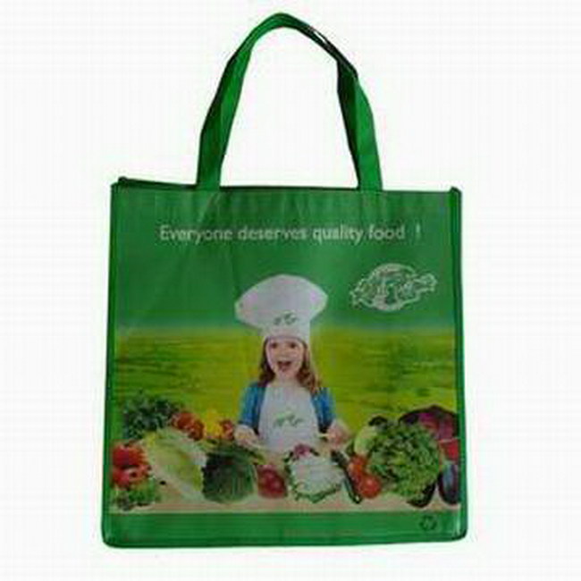 Custom Printed PP Non-Woven Shopping Tote Bag