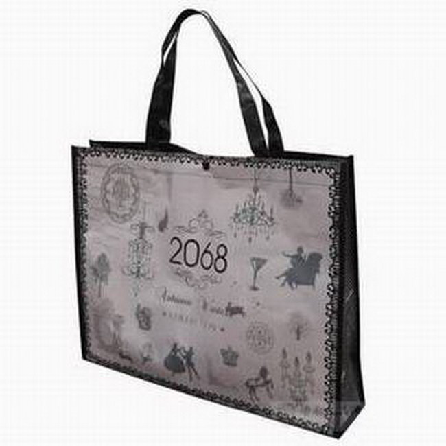 Custom Delicate Reusable Polypropylene Woven Tote Bag