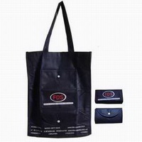 Custom Printed Folding Non‑Woven Carry Bag with Pocket